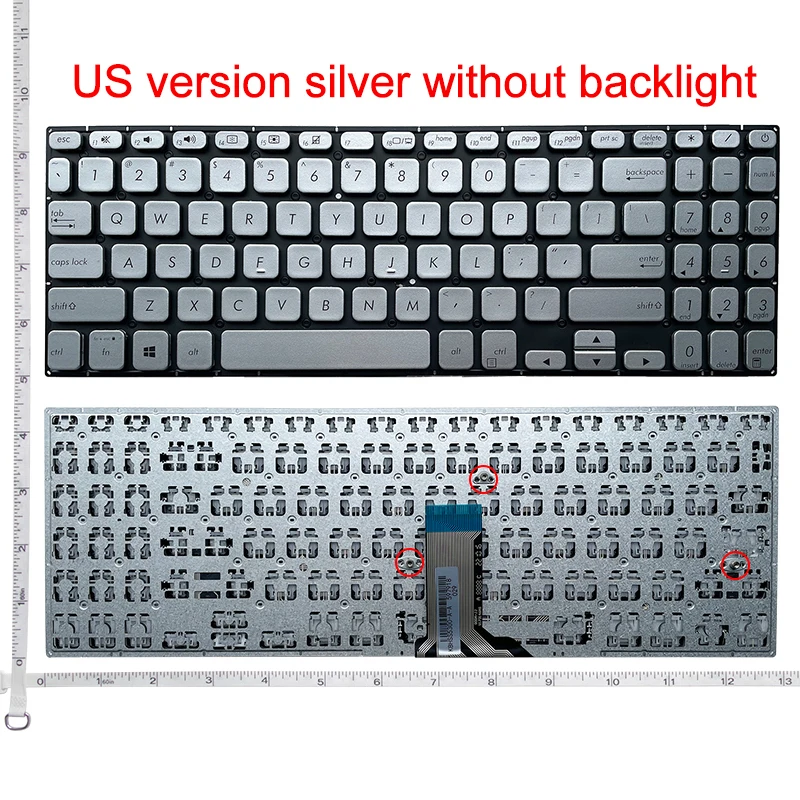 米国/英国/ロシア新しいノートパソコンのキーボード ASUS S15 K530/FA 