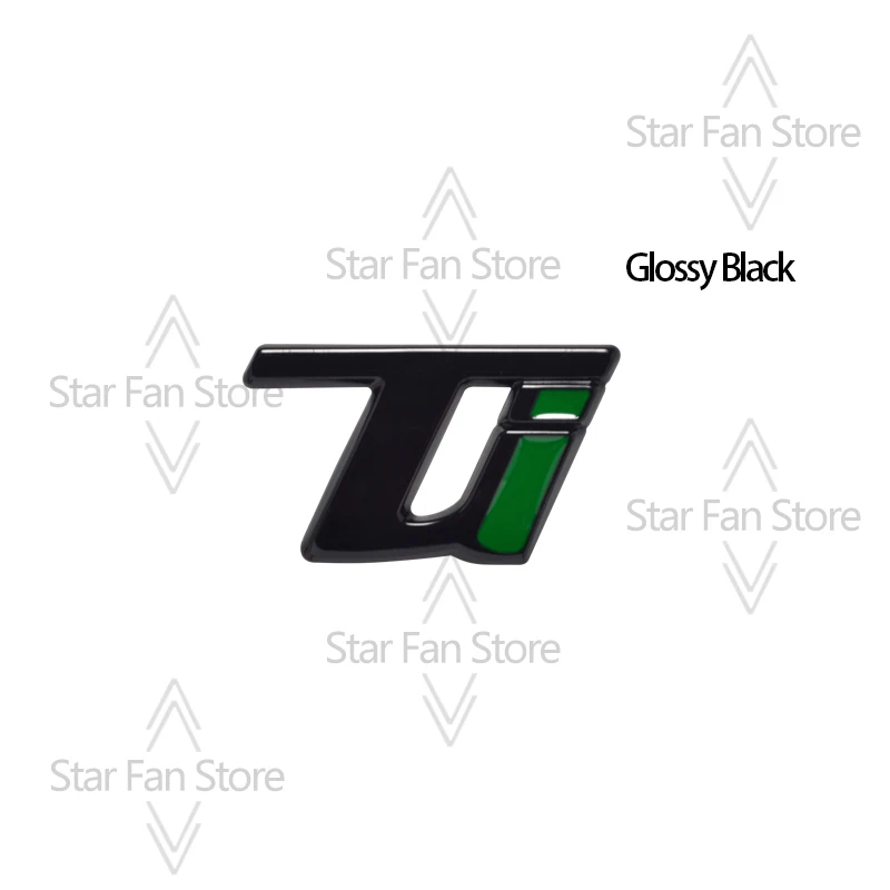 Premium Metal VELOCE TI 3D Car Emblem Decal Sticker