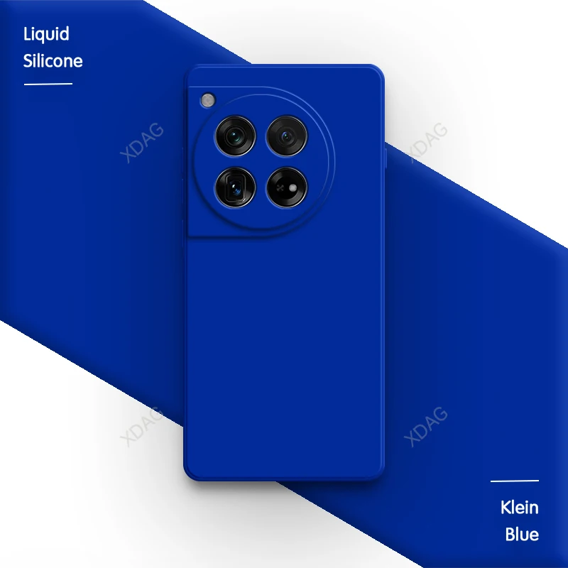 Premium Liquid Silicone Phone Case - Soft Classic Design, High-Quality Couples Cover