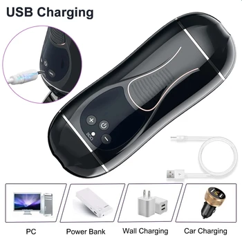 Sex Machines Vibrators Sex Toys For Men Male masturbation toys Vagina Pocket Pussy sucking machine sexulaes toys for adults 18 6