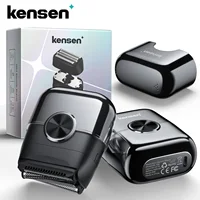 KENSEN S26 Electric Shaver for Men 4D Floating Blades Foil Shavers Waterproof 8000RPM Beard Trimmer Portable Mini Electric Razor