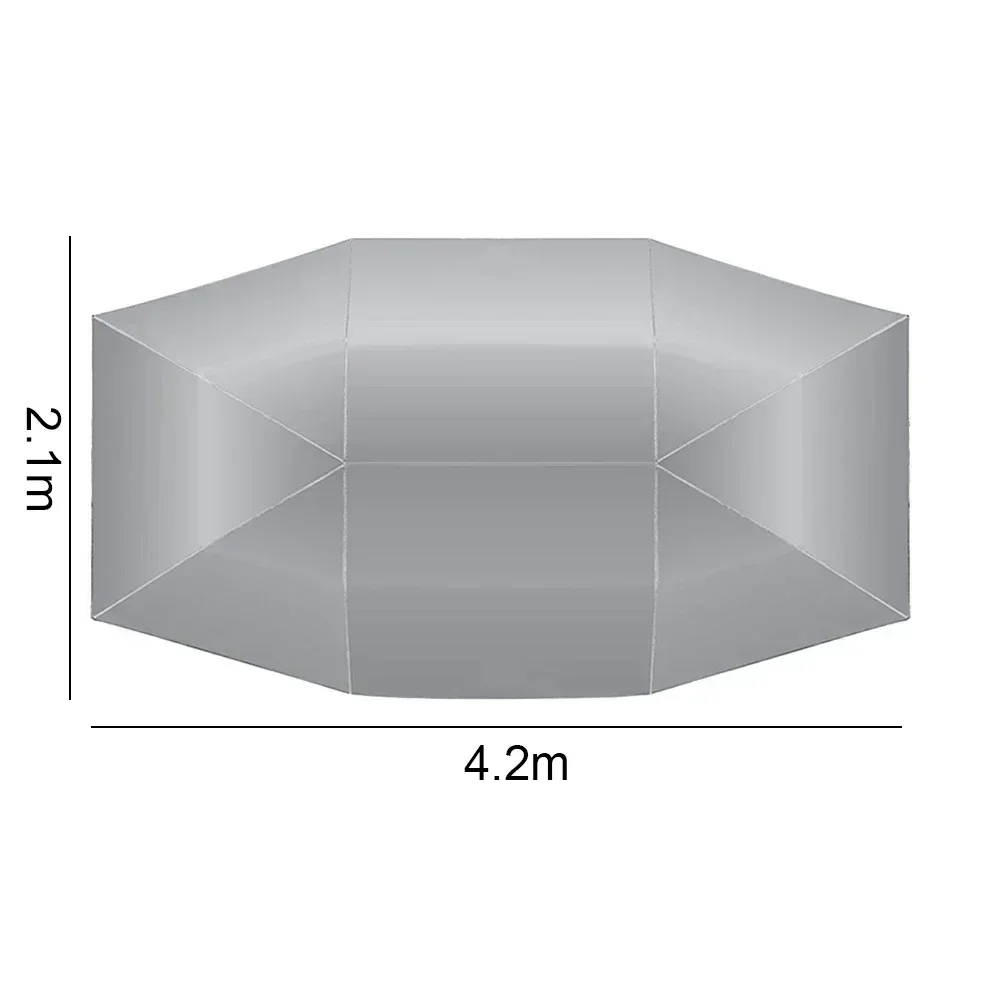 Car Roof Sun Umbrella Car Roof Cloth Dustproof And Uv Resistant Outdoor Waterproof Folded Portable Canopy Cover