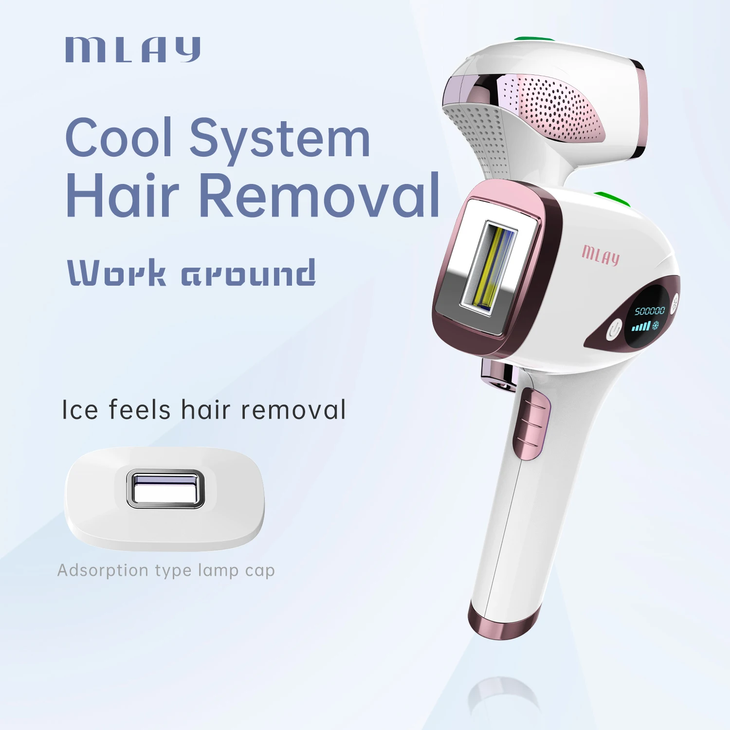 ICE-COOL ぐずる HAIR REMOVAL DEVICE アイスクール脱毛器