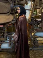 Ramadan Eid ouvert dubaï luxe Abaya Damen modeste Kimono manteau 2025 musulman pour les femmes Islam vêtements Kebaya Robe Femme Musulmane 3