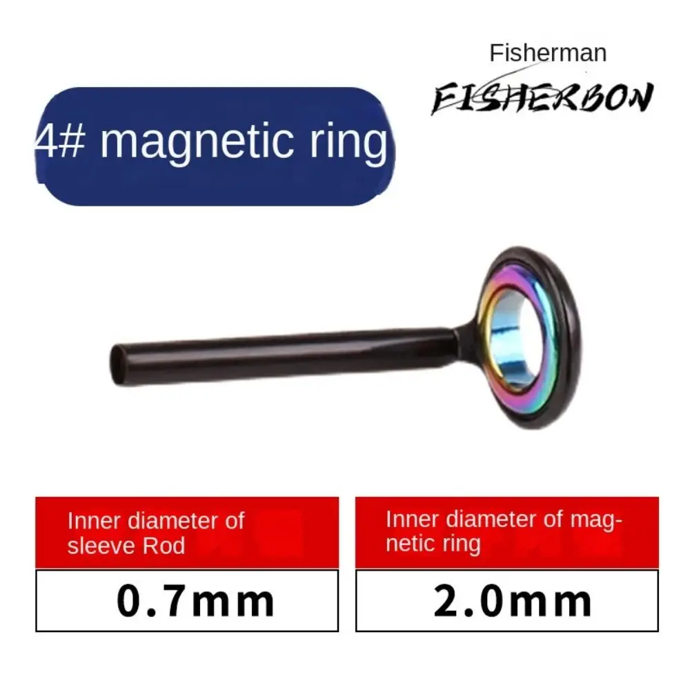 5PCS 0,7/0,8/0,9/1,0/1,1/1,2/1,3/1,4/1,5/1,6mm Edelstahl Angelrute Guide Ring Rock/Meer Angelruten Reparatur Zubehör – Detail 2