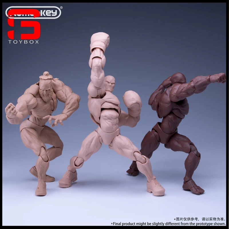 Fremego Figura De Acción Masculina A Escala 1/12, Figura De 6 Pulgadas Súper Flexible, Fuerte Y Musculosa, Miniatura De Cuerpo De Muñeca Con Manos Intercambiables Y Colección De Accesorios (piel