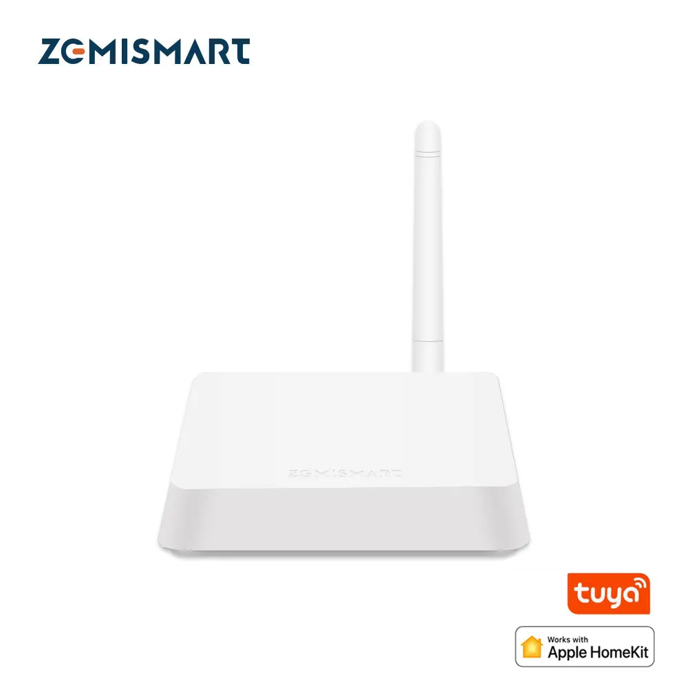 ZemiSmart HomeKit Zigbee Hub Smart Control PIR Sensor Door Window Sensor Temperature Humidity ZMHK-01Homekit Kit