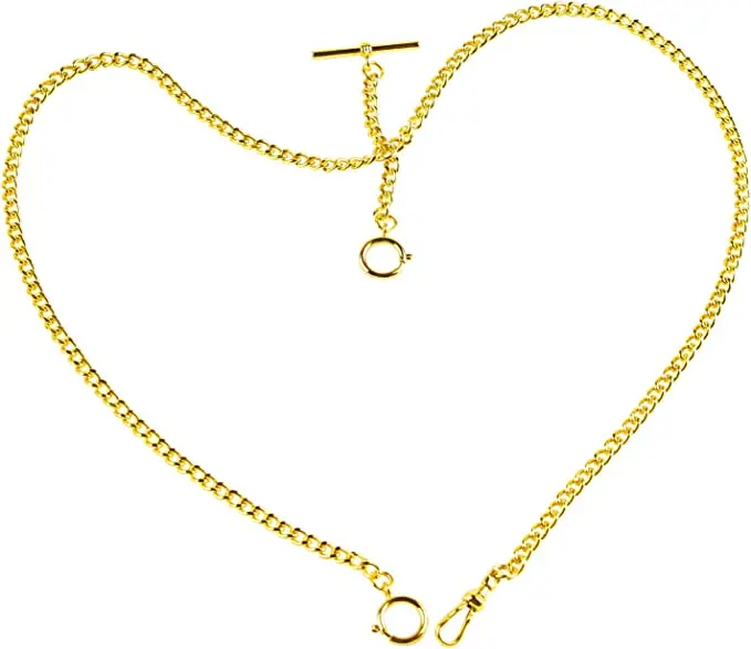 Pocket Watch Chain 53/80CM Fob Chain for men women Jewelry Accessories