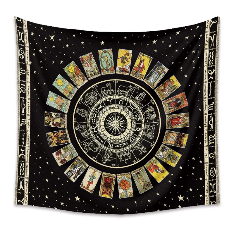 Tarot Cards Tapestry Wall Hanging Tapestry Decor For Home