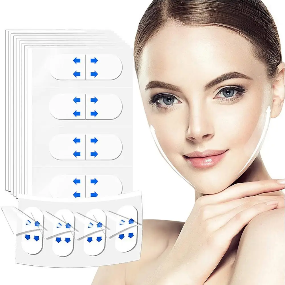 V Face Sticker Makeup Invisible Breathable Adhesive Tape Lift Lifting