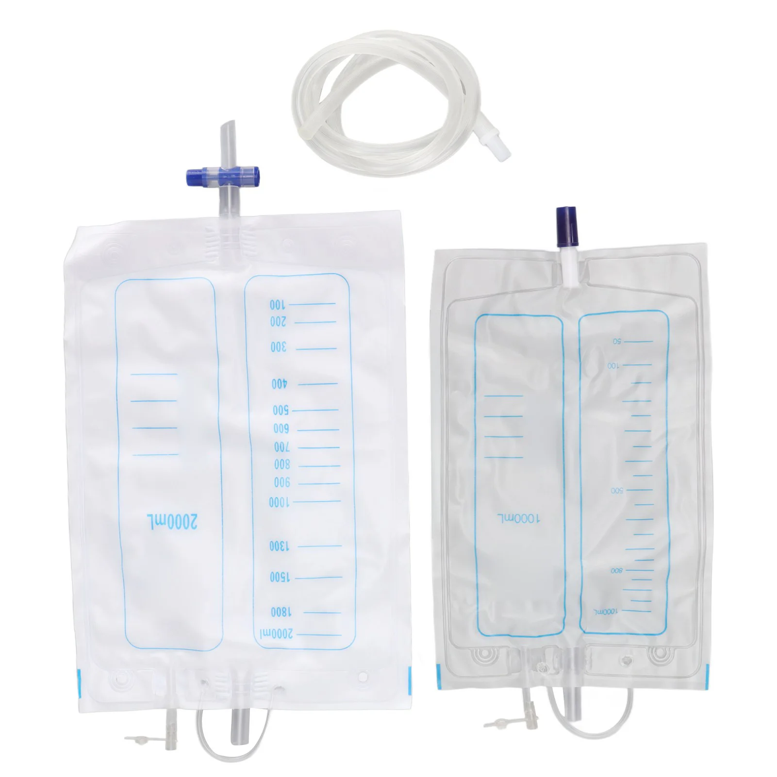 Silicone Urine Collector Prevent Side Leakage Breathable Washable Resuable Portable Urine Catheter Bags for Urinary Incontinence
