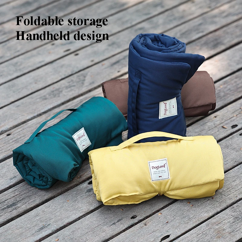 Pet Warming Pad Cat Bed Dog Mattress Foldable Storage Waterproof Pet Blanket Outdoor Puppy Cushion Cat Bed Dog