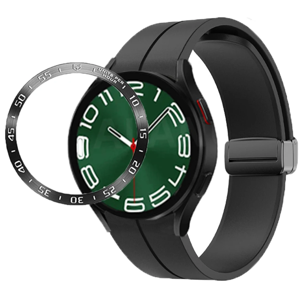 

Металлическое кольцо для смарт-часов Samsung Galaxy Watch 6 Classic, 47 мм, 43 мм