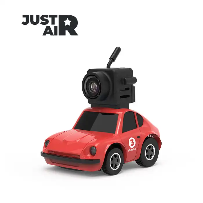 DIATONE SNT JustAir 1:100 Q25 FPV Version Mini RC FPV Micro Car RTR with  Air5 2.4G 5CH Remote Controller 4.3inch FPV Goggles