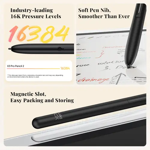 XPPen Magic Note Pad Android 14 White Graphic Tablet Business Digital Writing Notebook Pad 3-in-1 Color Ink Paper E-book Reader - Image 2