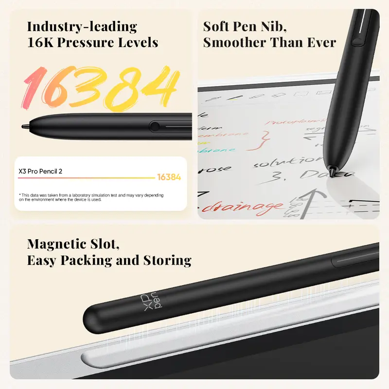 XPPen Magic Note Pad Android 14 White Graphic Tablet Business Digital Writing Notebook Pad 3-in-1 Color Ink Paper E-book Reader - Image 2