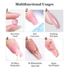 BORN PRETTY 15ml Clear Non Stick Hand Extension Gel Nail Polish for 3D Shaping Nail Art Solid Milky Jelly Hard Gel for Fake Nail 5