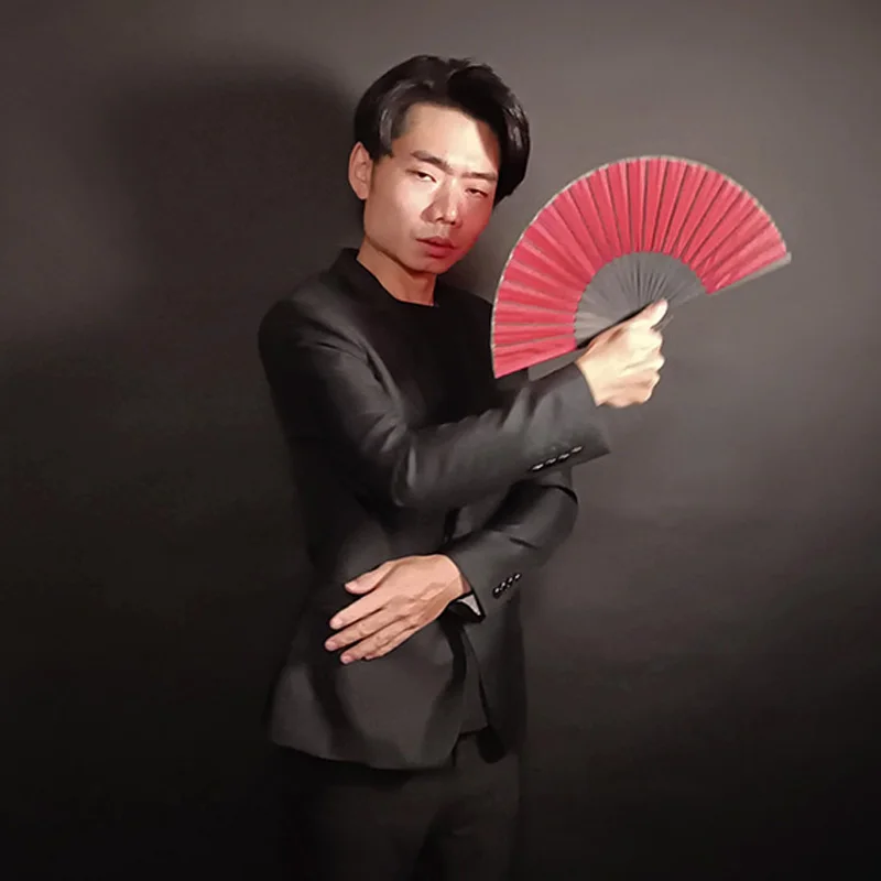 레인보우 선풍기 제작 마술 트릭 자동 등장 선풍기, 세븐 레인보우 컬러 무대 착시 기믹 멘탈리즘 소품