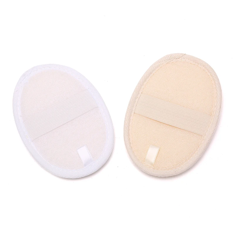 

1PC Natural Loofah Sponge Exfoliating Bath Gloves Disc Pad Facial Cleaning Brush