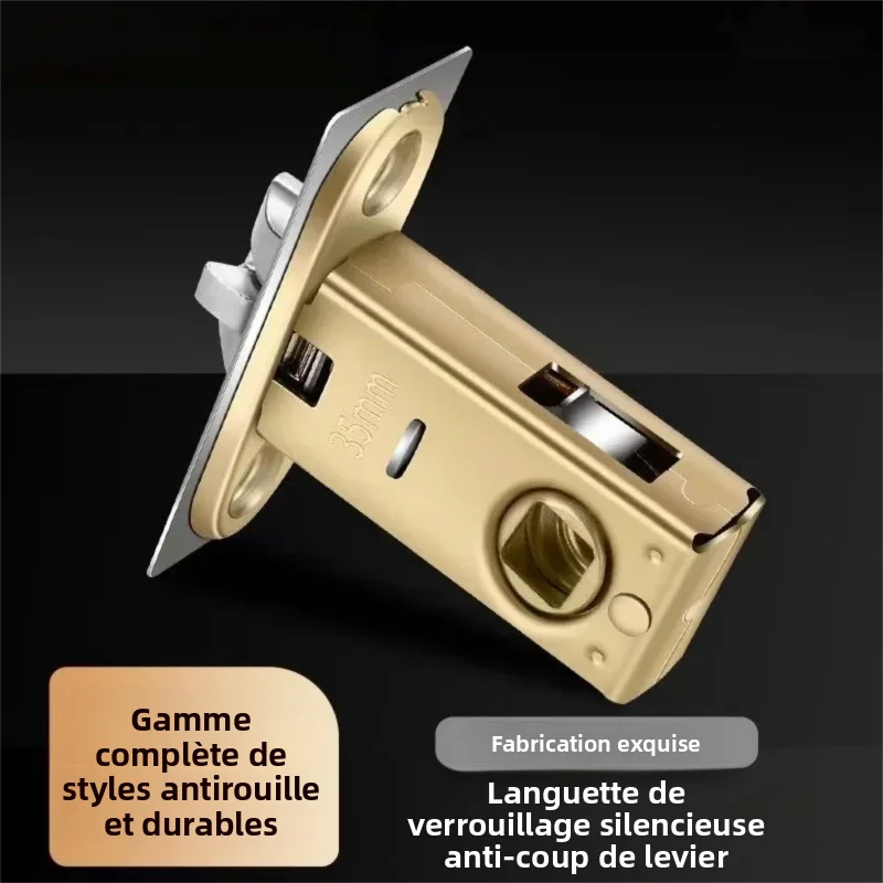 Pêne dormant de porte intérieure sans clé