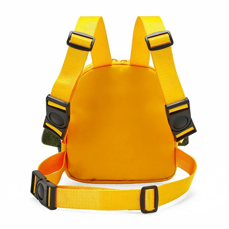 Dog Backpack And Leash Set Pet Outdoor Self Backpack Walking Dog Cat Leash Cute Cartoon Style Pet Bag For Snack Or Picking Poop