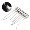 1Pcs Stainless Steel Birds Feeding Syringe Tube Nozzle Rats and Mice/Parrots/Birds/Poultry/Pets Elbow Gavage Needles 5