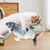 Cat Dog Toy Fish USB Charging Electric Floppy Simulation Fish Interactive Training Teeth Grinding Pet Chew Toys 3