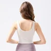 Lemon Women Passion U-Back Yoga Bras Buttery Soft Workout Gym Racerback Crop Tank Sports Sleeveless Shirt Female Athletic Tops 3