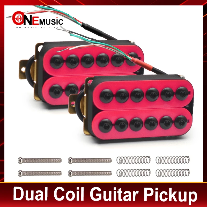 FLEOR Black Alnico 5 Bridge Humbucker Pickup Per Italia - Foto 7