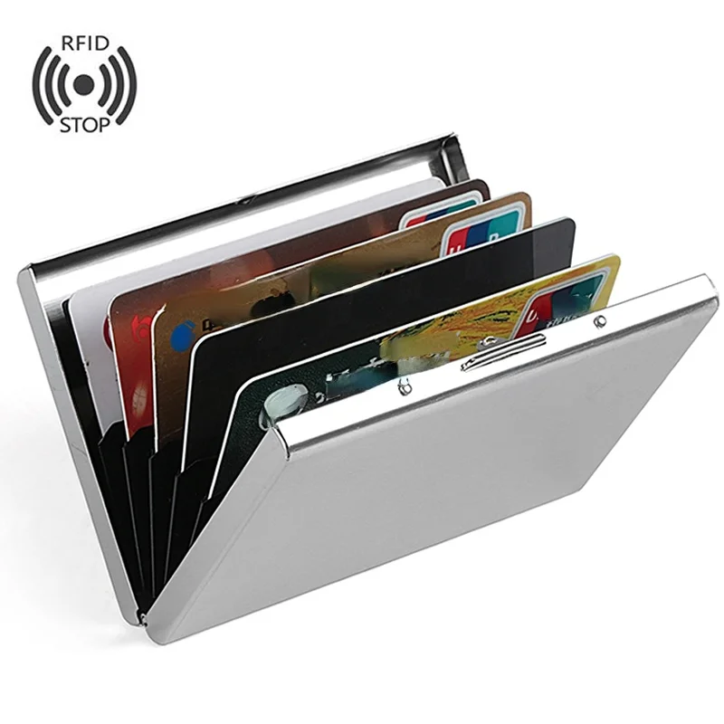 Card Holder RFID Blocking Slim Wallet 2