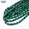 Natural Green Malachite 6*10mm Teardrop Beads - Healing Crystal for DIY Jewelry Making Earrings, Necklaces, Spiritual Protection 1