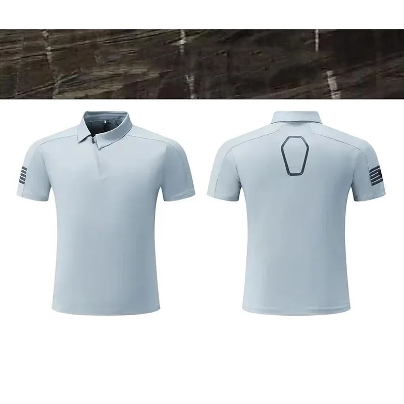 golf-short-sleeved-men's-quick-drying-2024-summer-new-no-iron-t-shirt-men-golf-polo-shirt