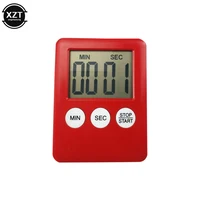 1Pc Timer Super Thin Cooking Baking LCD Digital Screen Square Cooking Count Up Countdown Kitchen Timer Alarm Clock Kitchen Tool 2