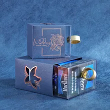  Creative Drawer-type Acrylic Candy Box With Leather Handle Wedding Souvenirs Gift Packaging For Guests Chocolate Box For Wedding 