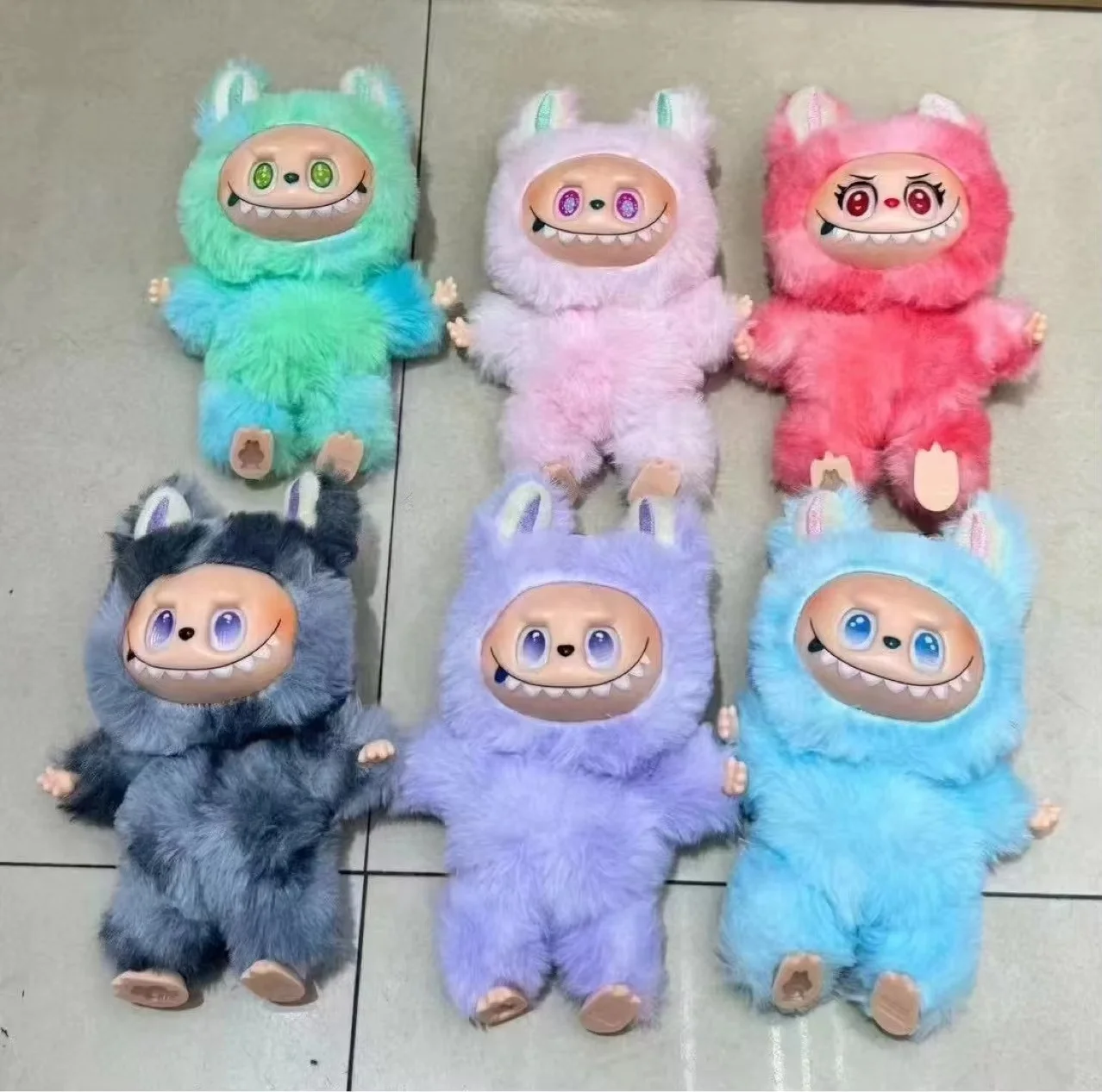 【未開封6体】LABUBU Big into energy 3.0（外箱開封済） 100% Original Labubu V3 Blind Box Big Into Energy The