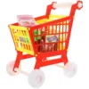 Play House Toy Plastic Shopping Trolley Child Supermarket Puzzle Fake Cart Funny Abs Small 1