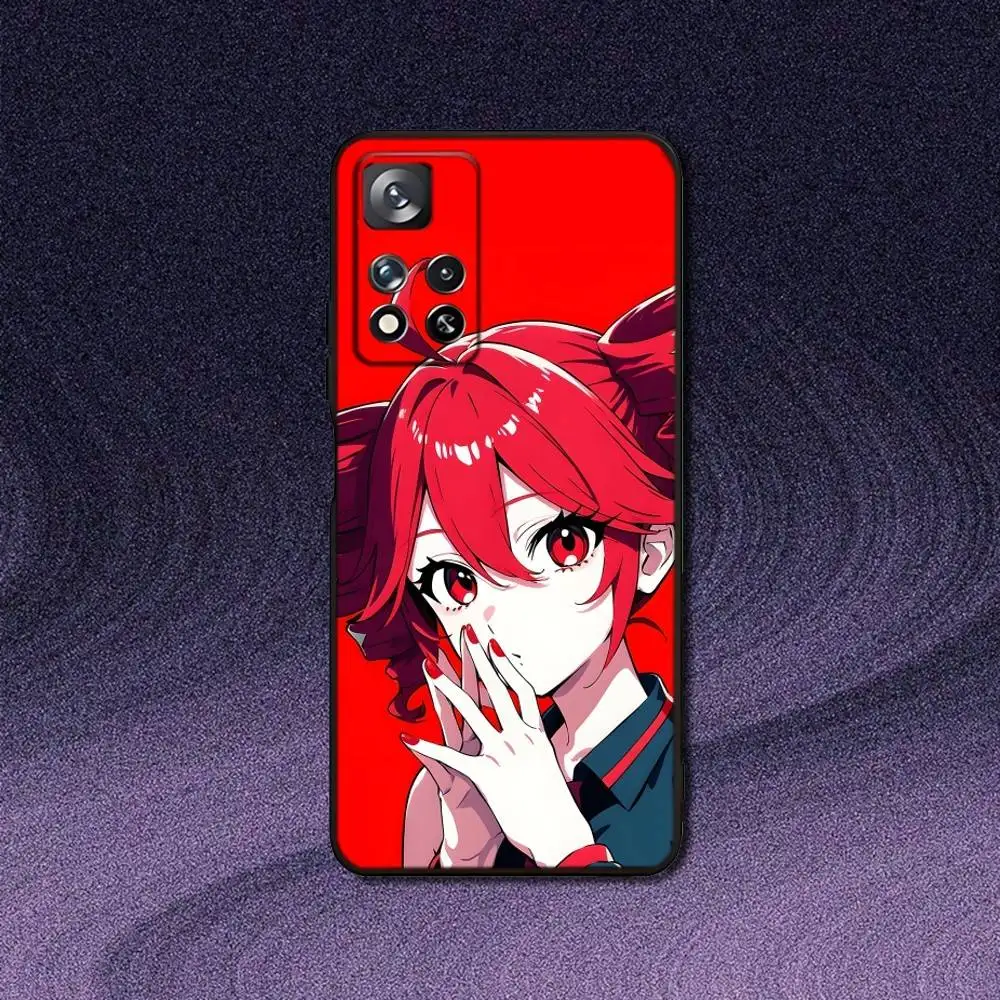 K-Kasane T-Teto Get To Me Black Soft Phone Case