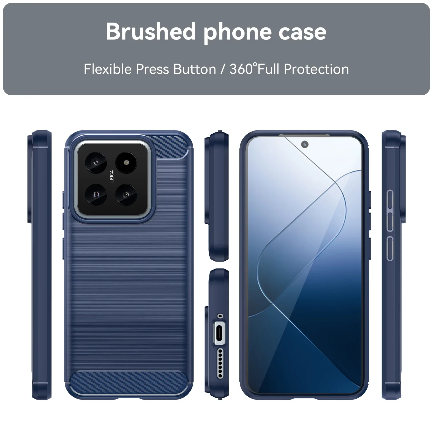 Sleek TPU Protective Case for Xiaomi Mi Series - Enhanced Durability & Design