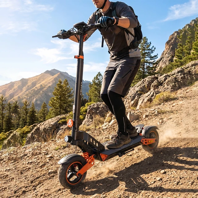 Trottinette électrique pour adultes KEPOW K2MAX, batterie 48V 20Ah, moteur 1000W, vitesse maximale de 50 km/h, pneus tout-terrain de 10 pouces, trottinettes électriques, autonomie de 50 à 70 km, Escooter 1