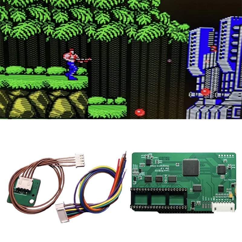 LAVA RGB FC Mod KIts Better Than NESRGB Kit Support NES FC And New 