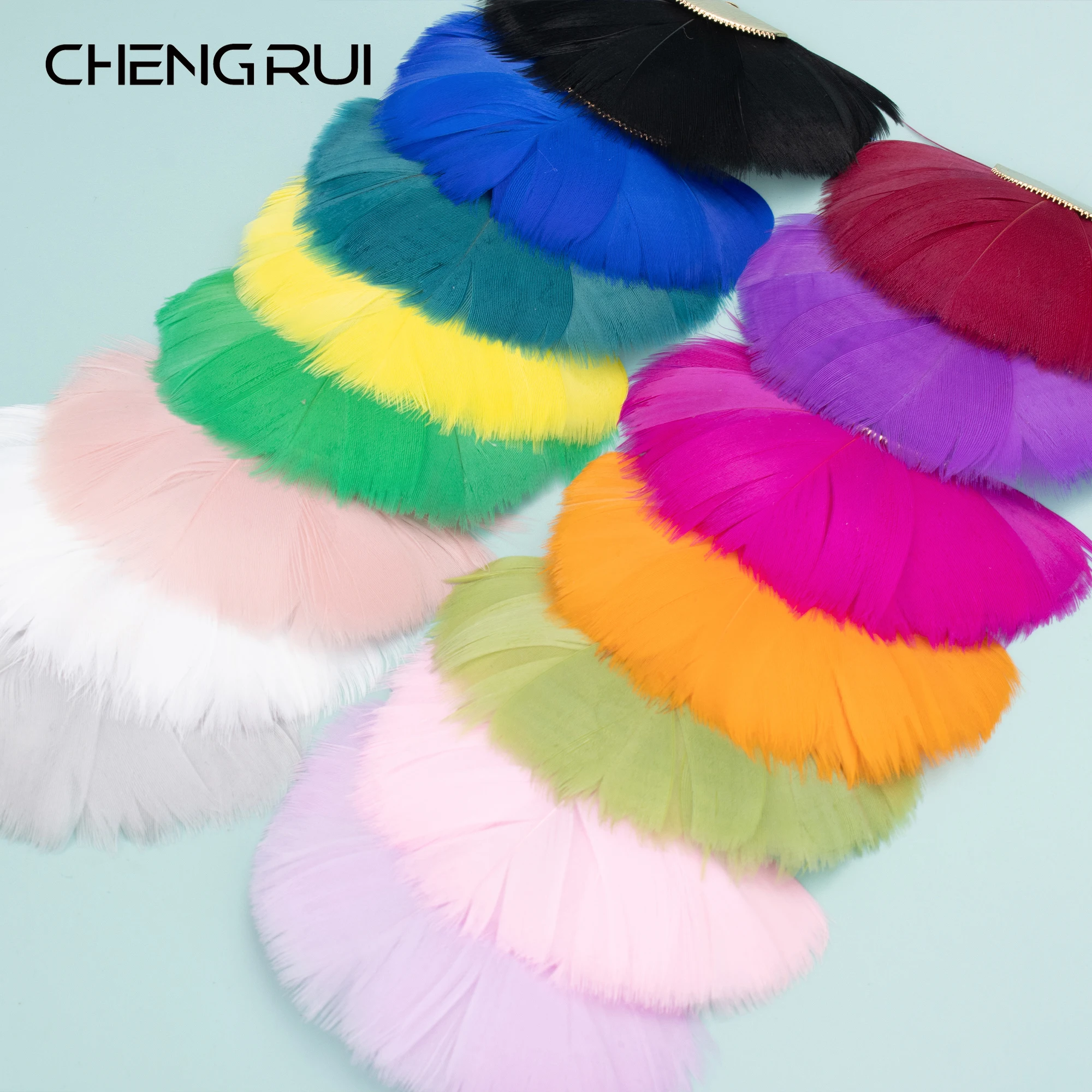 

CHENGRUI L243,jewelry accessories,natural feather,copper,hand made,jewelry making,feather tassel,diy pendants,2pcs/bag