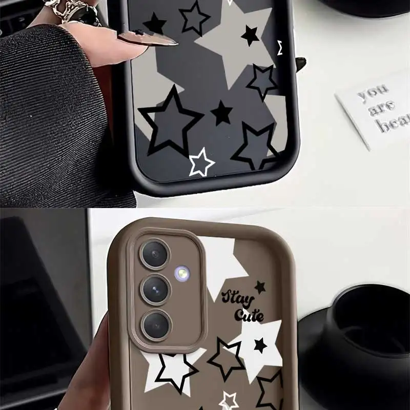 A55 Abstrakte Sterne Himmel Auge Leiter Telefon Fall Für Samsung Galaxy A25 A24 A23 A22 A20 A15 A14 A13 A12 A10 A05 A04 A03 A02 – Detail 8