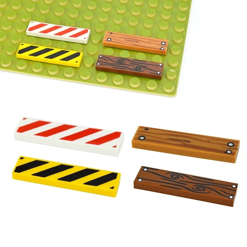Gold Box Cityscape Building Blocks Kit - Creative DIY Educational Toy Set