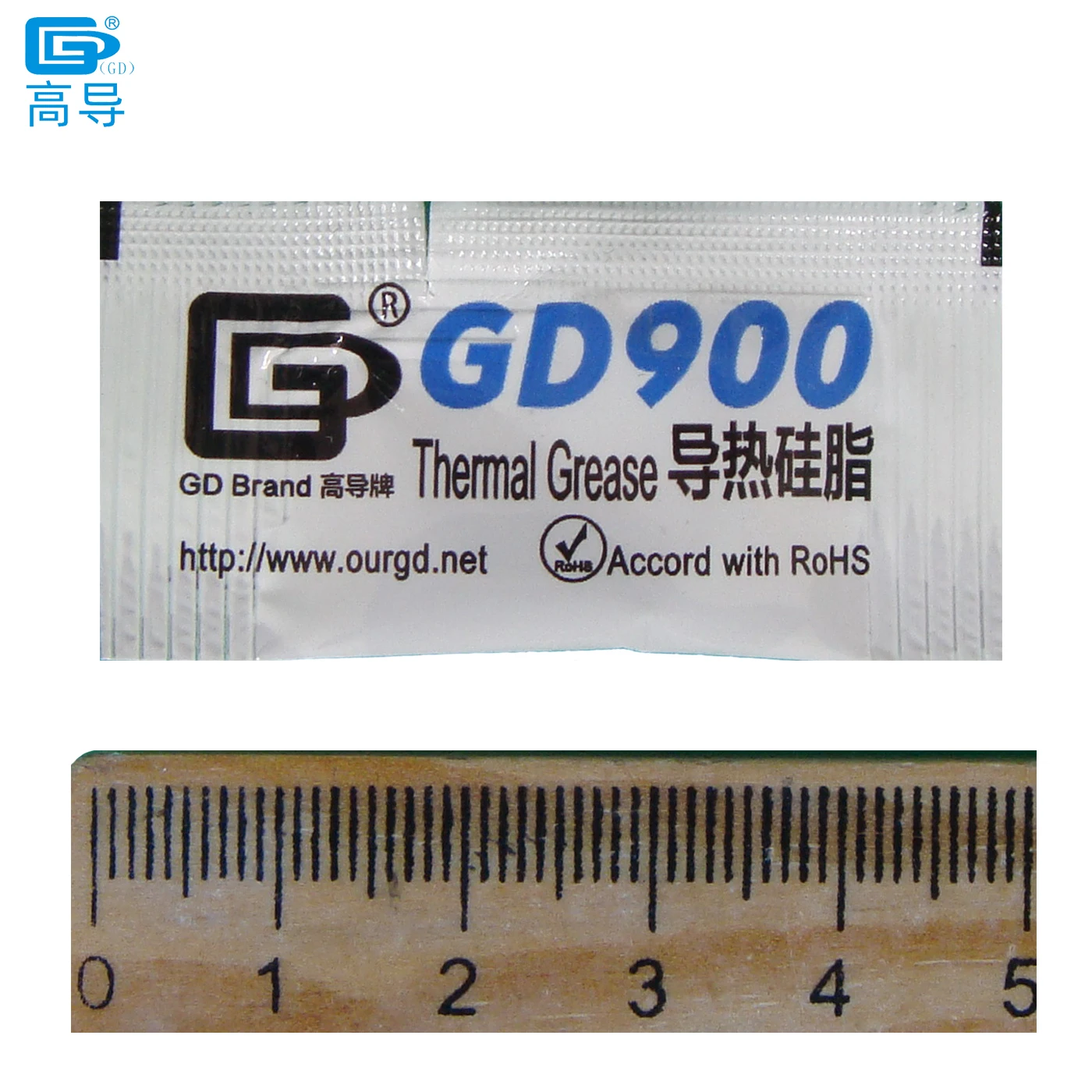 Peso Líquido 0.5 30 10 Gramas Gd900 Compostos Condutores Térmicos Cinzentos do Dissipador de Calor do Emplastro da Pasta da Graxa para a Cpu Gpu Conduziu mb st ht - Imagem 2