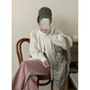 Autumn Twist Cardigan Women Vintage Casual Knitted Cardigan Fashion Long Sleeve Single Breasted Sweater Coat 2