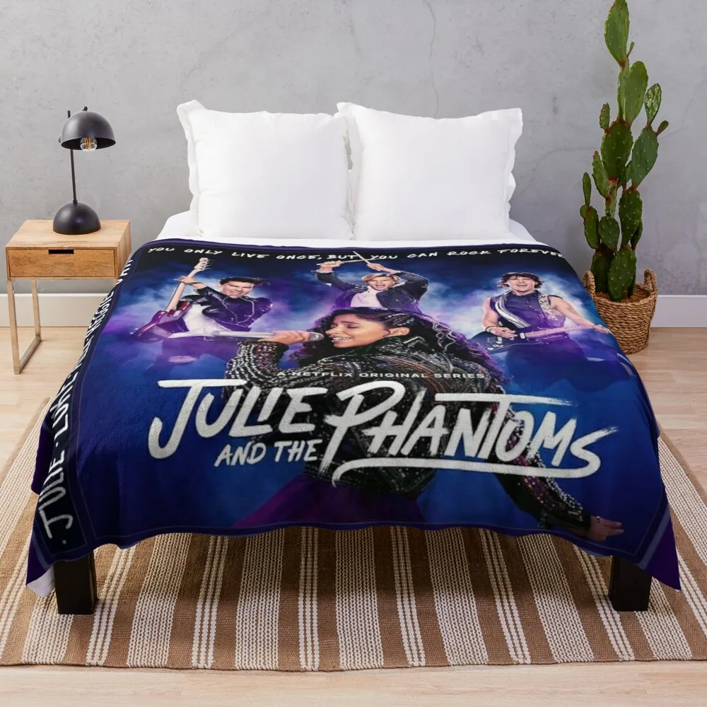 

Julie and the Phantoms CD Throw Blanket comforter blanket
