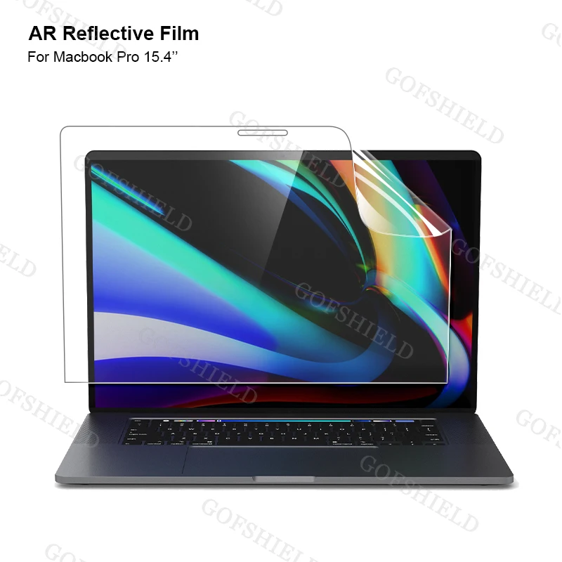AR Clear Screen Protector Film for MacBook Pro 15.4/16/14.2/16.2 High Transparency Anti Reflective Screen Tablet Protective Film