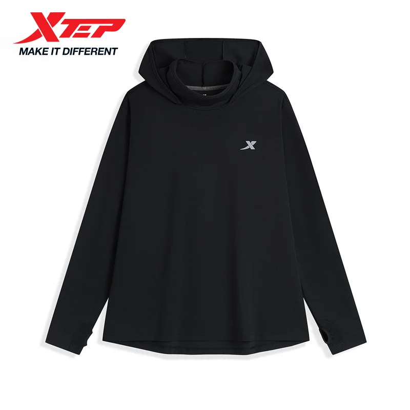 Xtep Knitting Shirt for Men Autumn Comfortable Soft Sweatshirt Leisure Athletic Outdoor Long sleeves Tops 876329030088