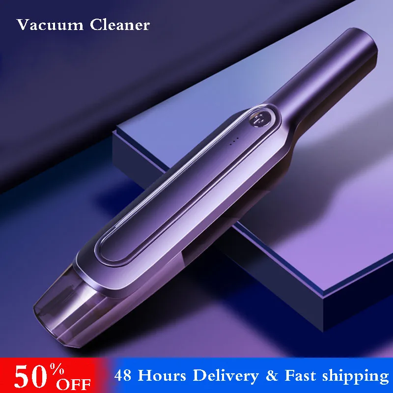 

New Wireless Vacuum Cleaner Powerful Cyclone Suction Rechargeable Handheld Vacuum Cleaner Quick Charge for Car Sofa Bed Pet Hair