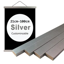  Pine Wood Magnetic Poster Hanger Natural Frame Hanger Frame Painting Photo Frame Canvas Wall Art Craft Frame Art Hanger Frame 